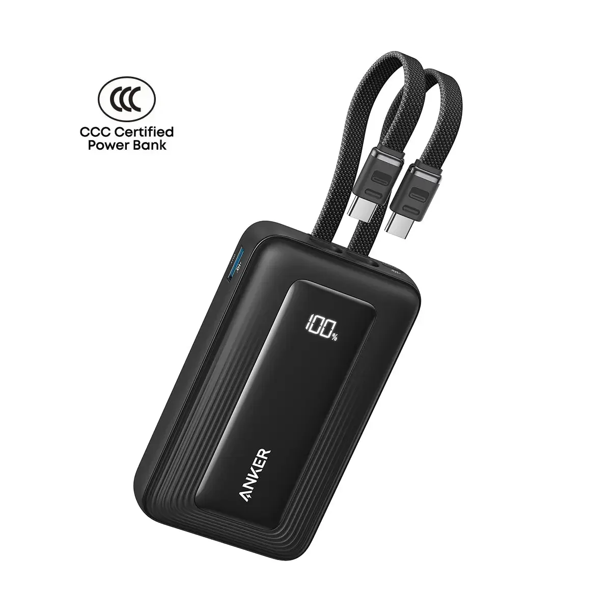 Pin sạc dự phòng Anker Zolo A110M 20000mAh 45W tích hợp 2 cáp Type-C